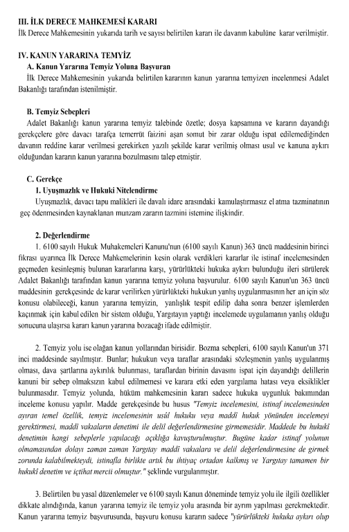 yargıtay-5. hukuk dairesi kararı-773