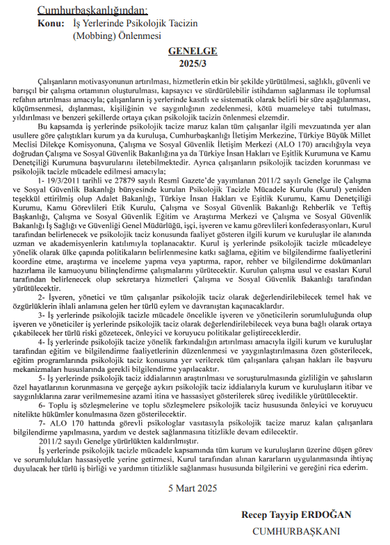 i̇ş-yerlerinde mobbinge karşı yeni dönem: cumhurbaşkanlığı’ndan önemli adım-364